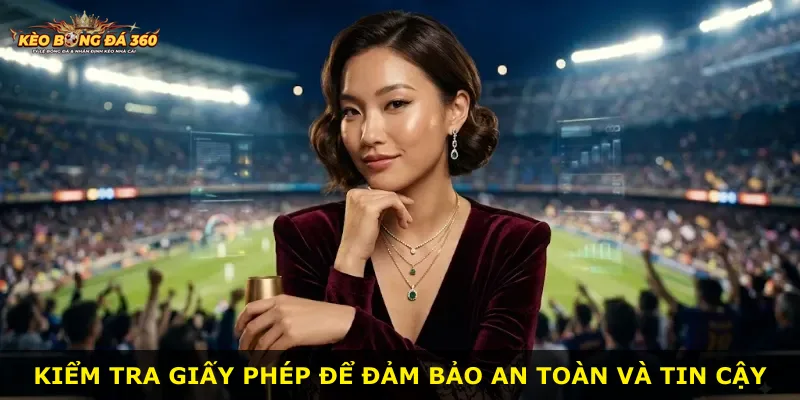 Kiểm tra giấy phép để đảm bảo an toàn và tin cậy